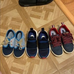 3 pairs kid boy shoes ZARA,TOMMY HILFIGER,CAT&JACK